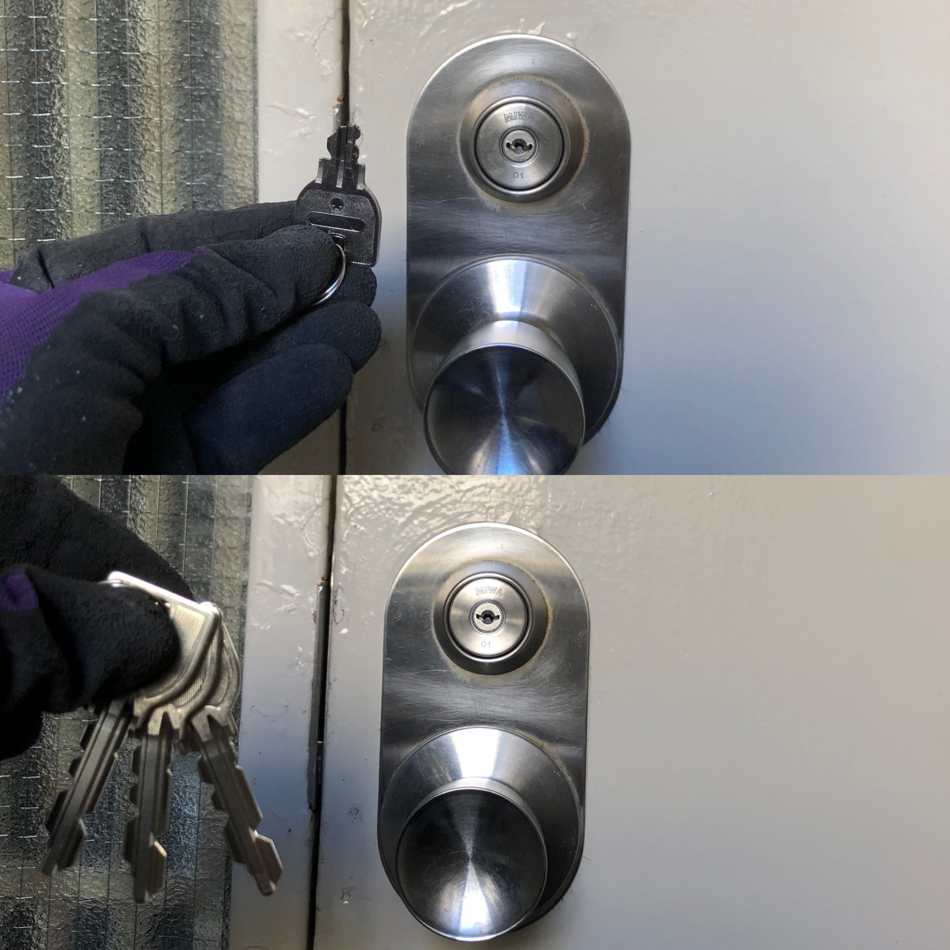 #兵庫県　#西宮市　#甲子園　#鍵が折れた　#交換　#すむーず