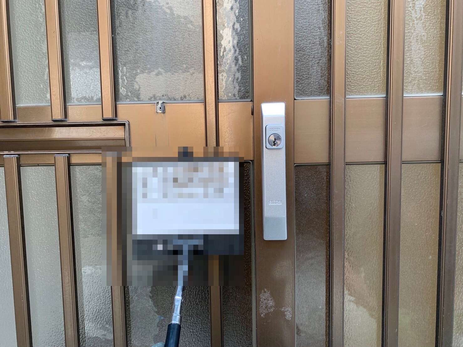 #引き違い#鍵#交換#貸家#一戸建て#玄関#扉#すむーず#神戸市#兵庫区