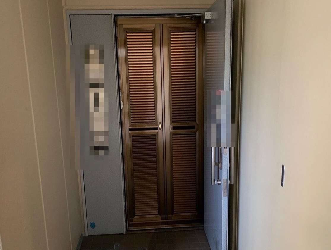 #玄関#網戸#新規#設置#工事#すむーず#西宮市#甲子園